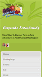 Mobile Screenshot of cascadefarmlands.com